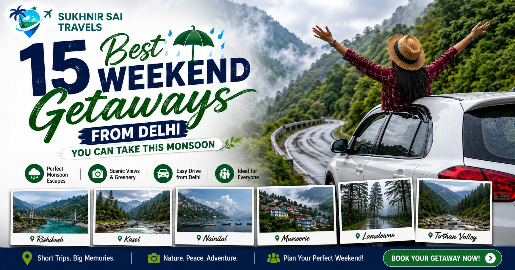 weekend getaways from delhi